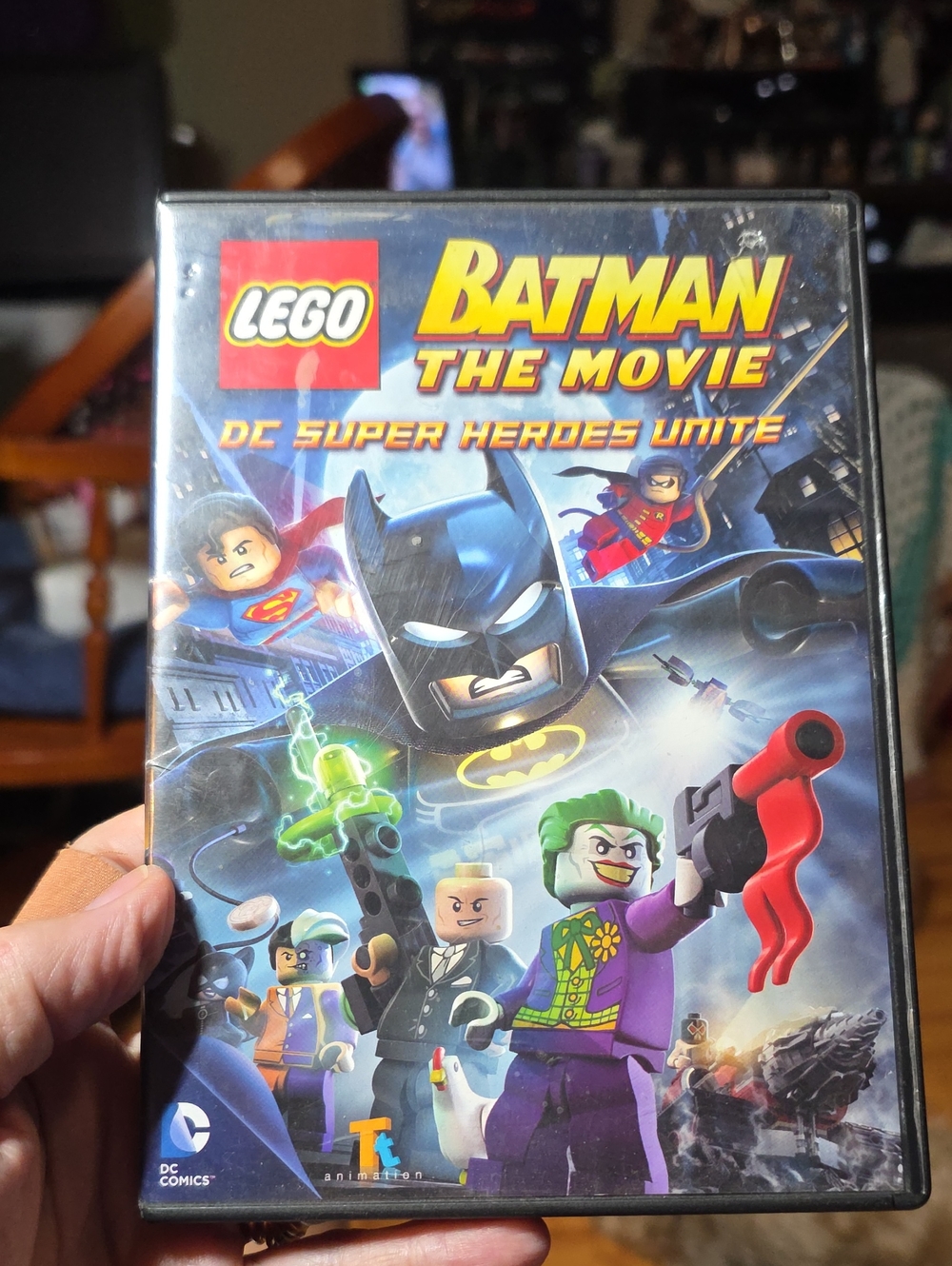 Lego Batman The Movie Blue and Yellow Cover